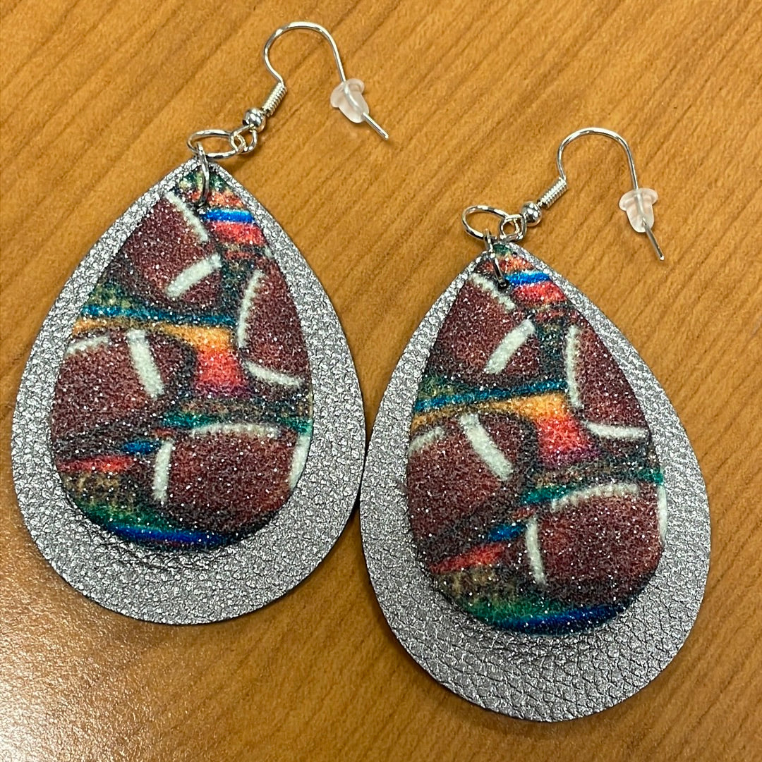 Football Earrings
