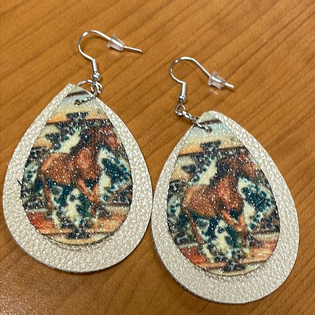 Horse Earrings