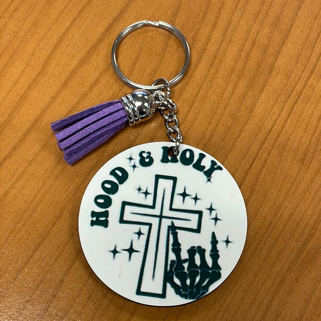 Hood & Holy Keychain