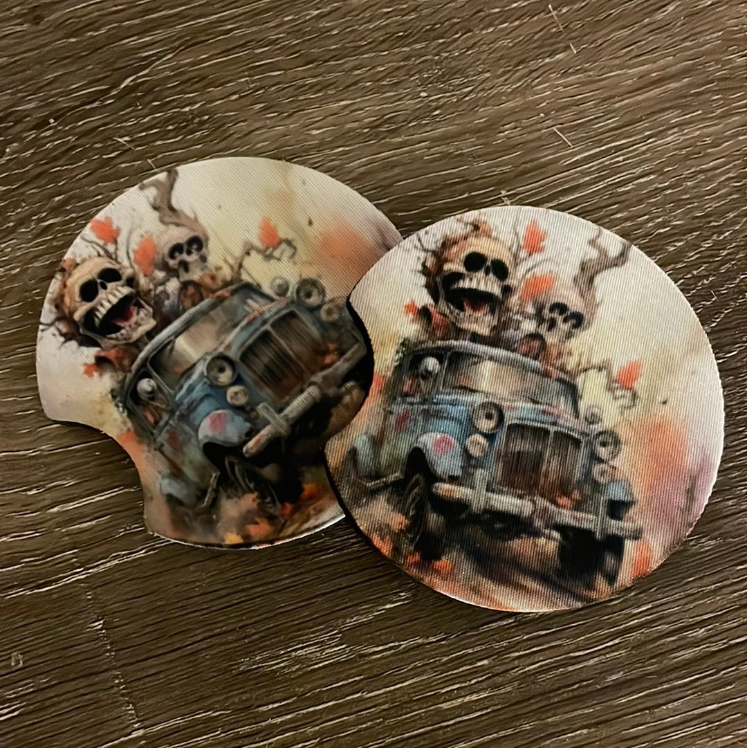 Skully Car Coaster #3