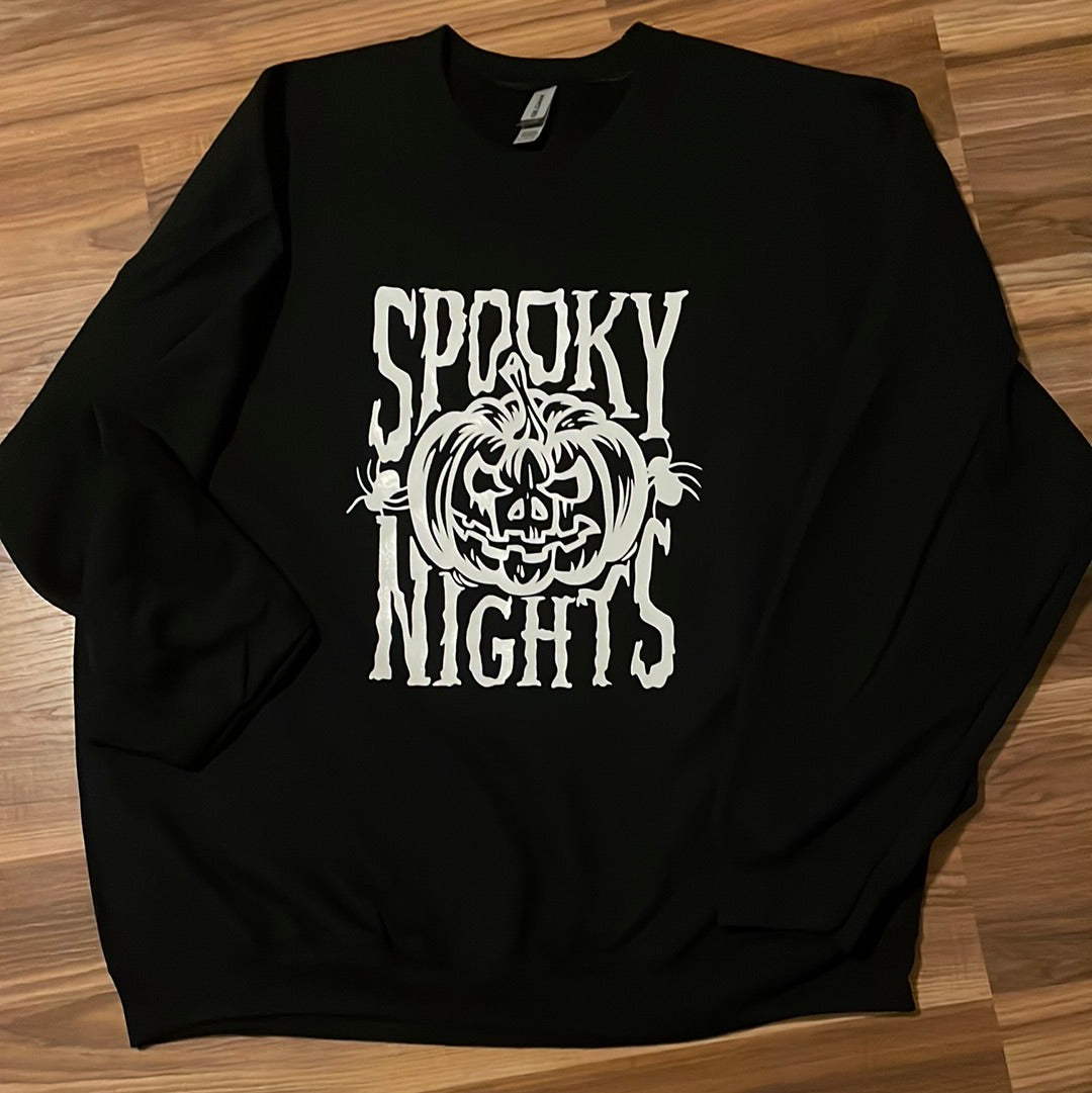Spooky Nights Crew Neck Sweatshirt