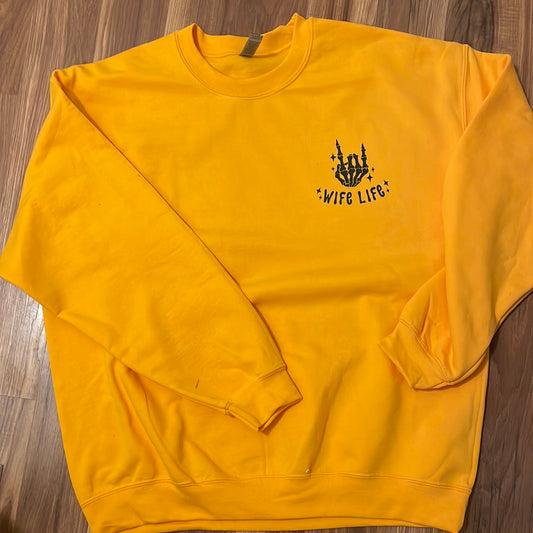 Wife Life Crew Neck
