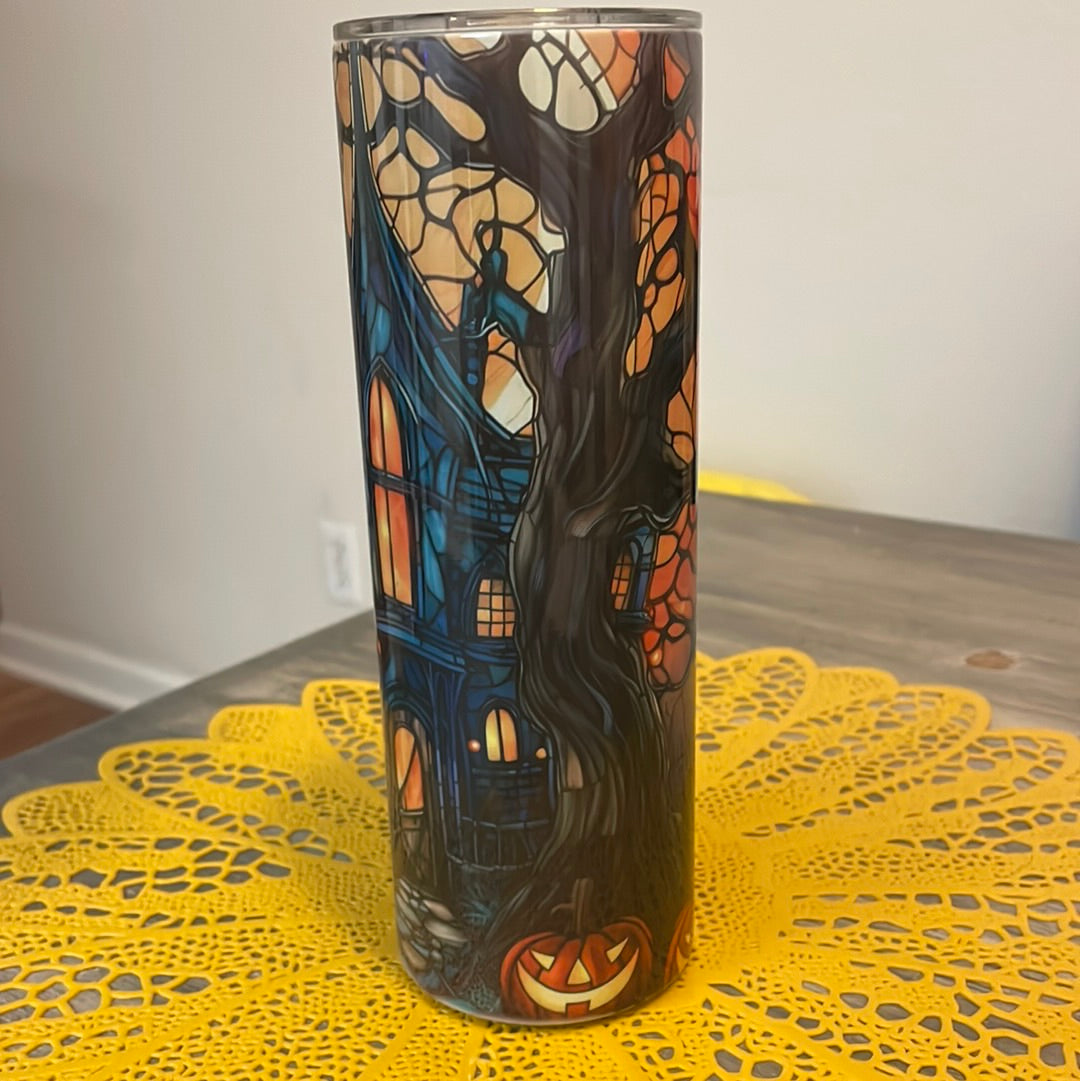Haunted House Tumbler