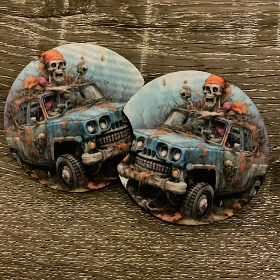 Skully Car Coaster #2
