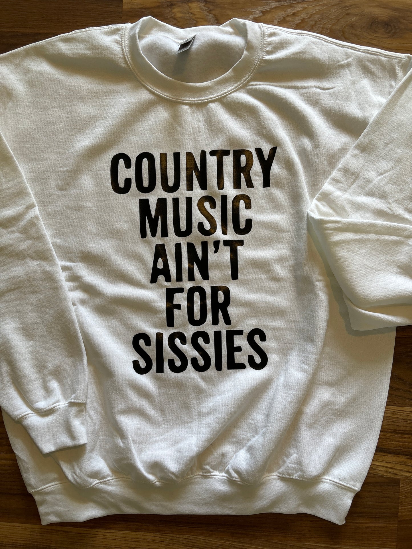 Country Music Crew Neck Sweatshirt