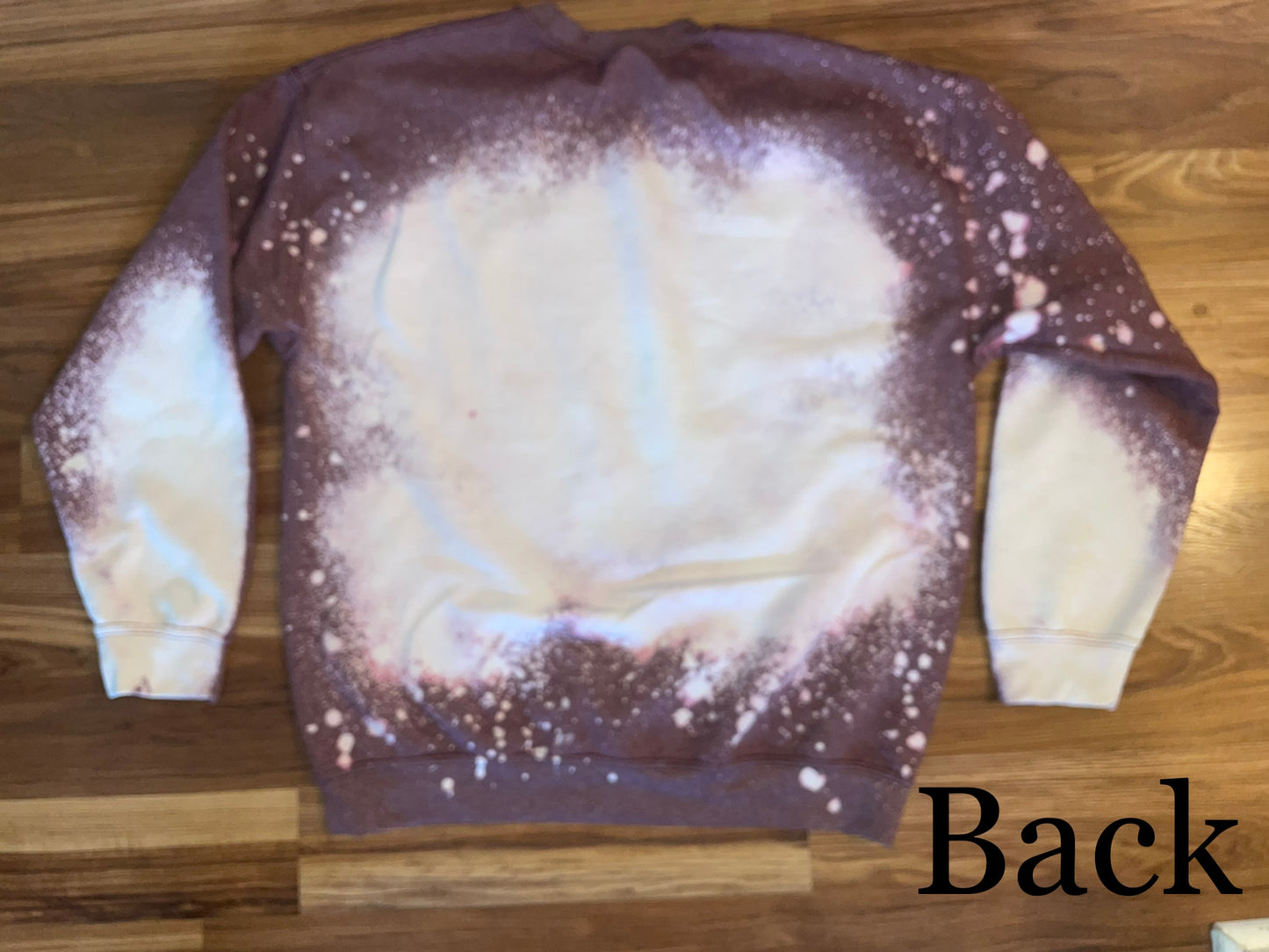Create Your Own Sweatshirt (Pocket/Sleeves/Back Design ~ 2 sided print)