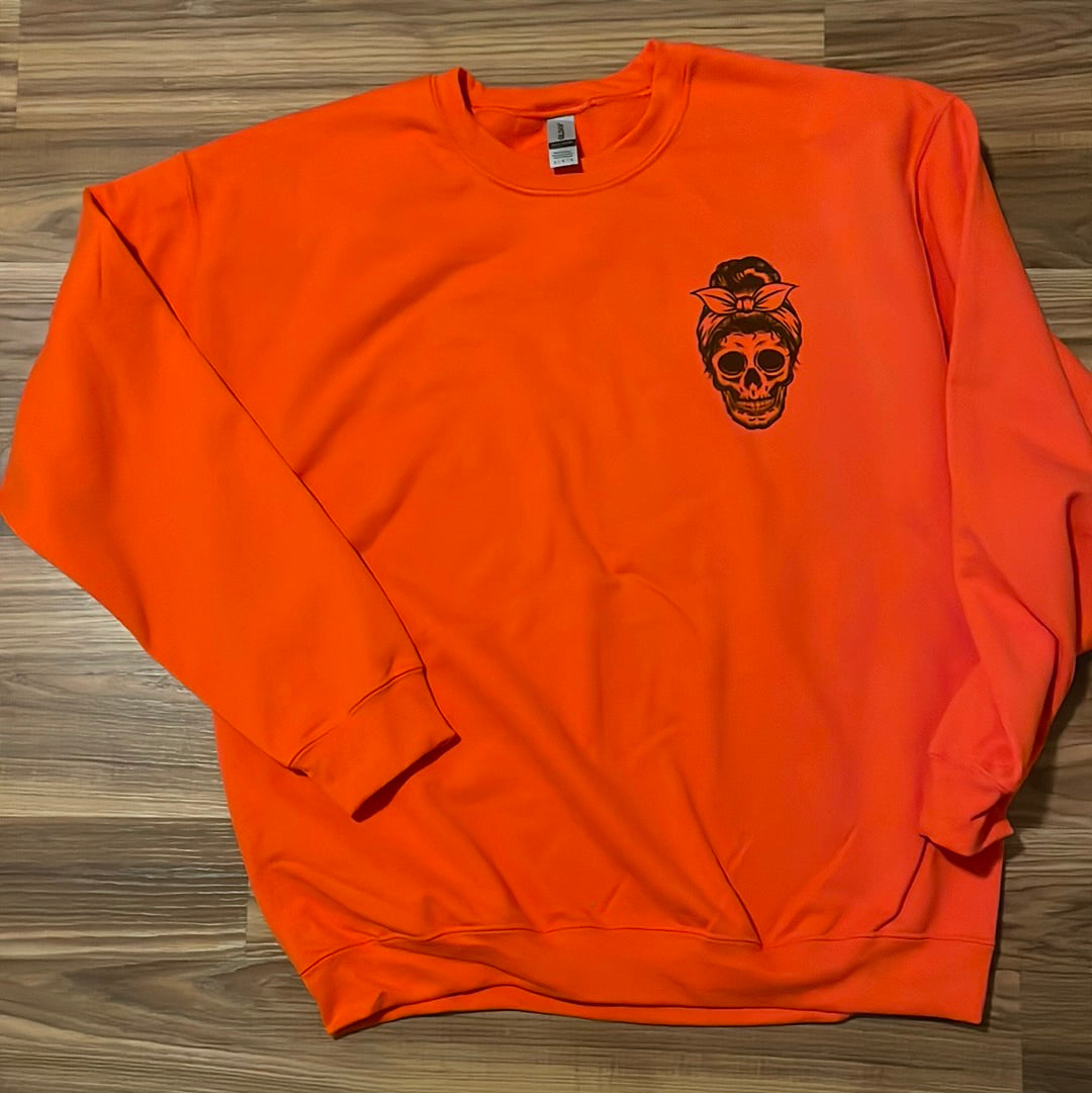 Snack-o-lantern Crew Neck Sweatshirt