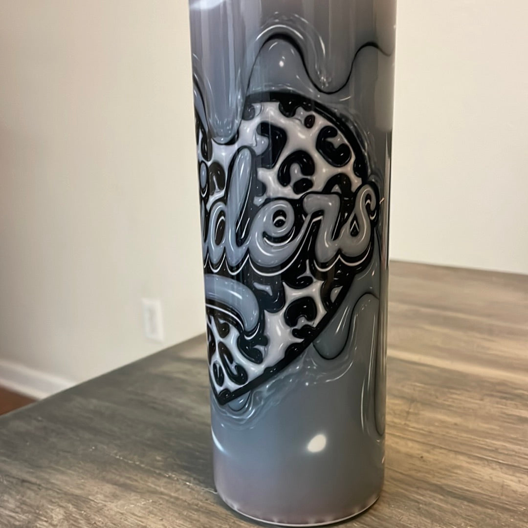 Raiders 3D Tumbler