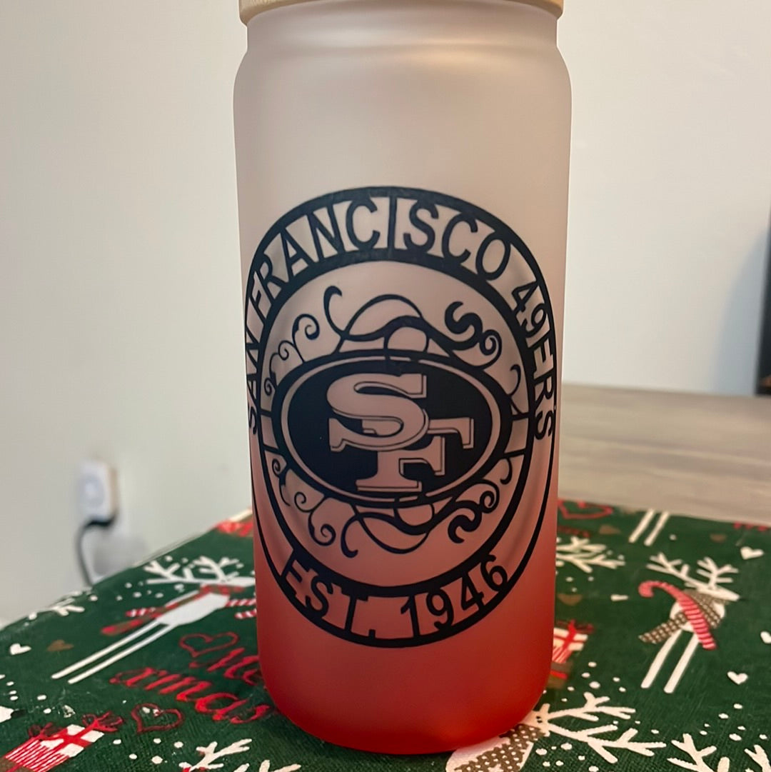 49er Gang Glass Can Cup