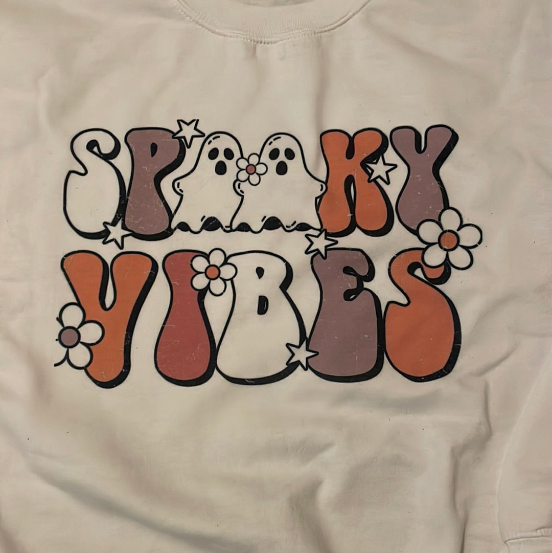 Spooky Vibes Crew Neck Sweatshirt