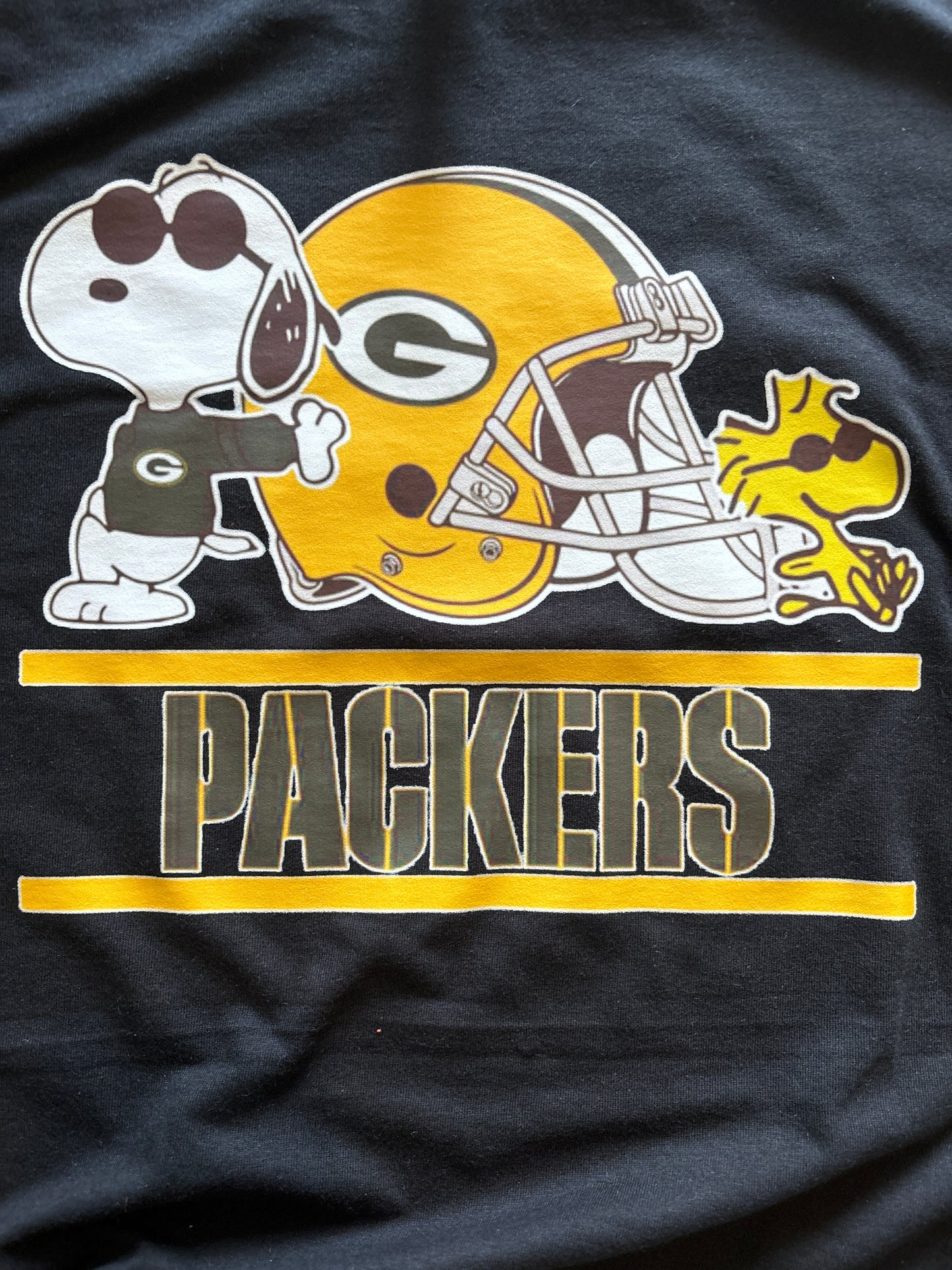 Snoopy Packers Fan