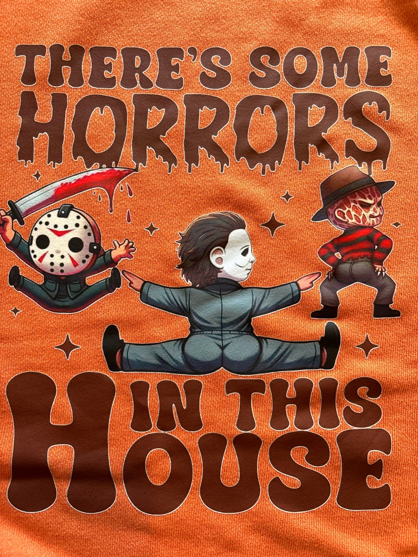 House Horrors Crew Neck Sweatshirt