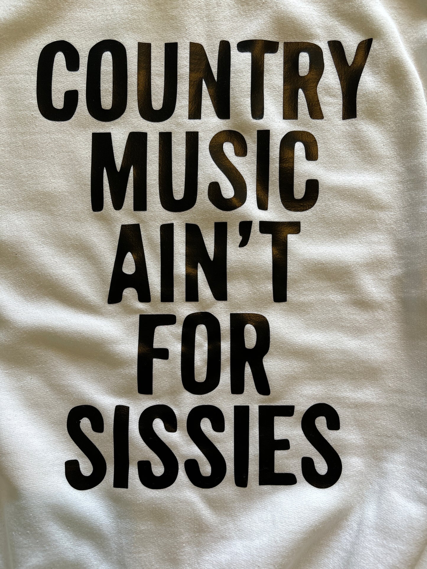 Country Music Crew Neck Sweatshirt
