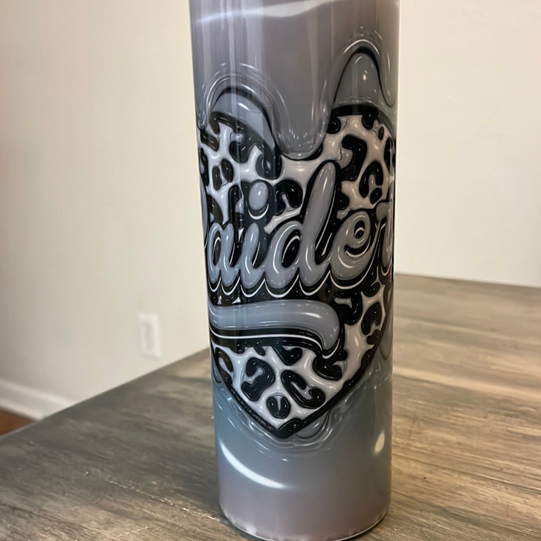 Raiders 3D Tumbler
