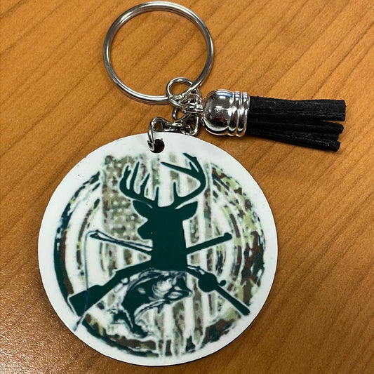 Buck Hunter Keychain