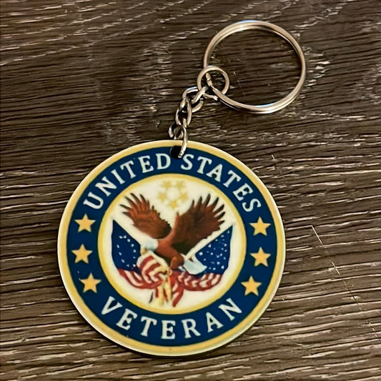 U.S. Veteran Keychain