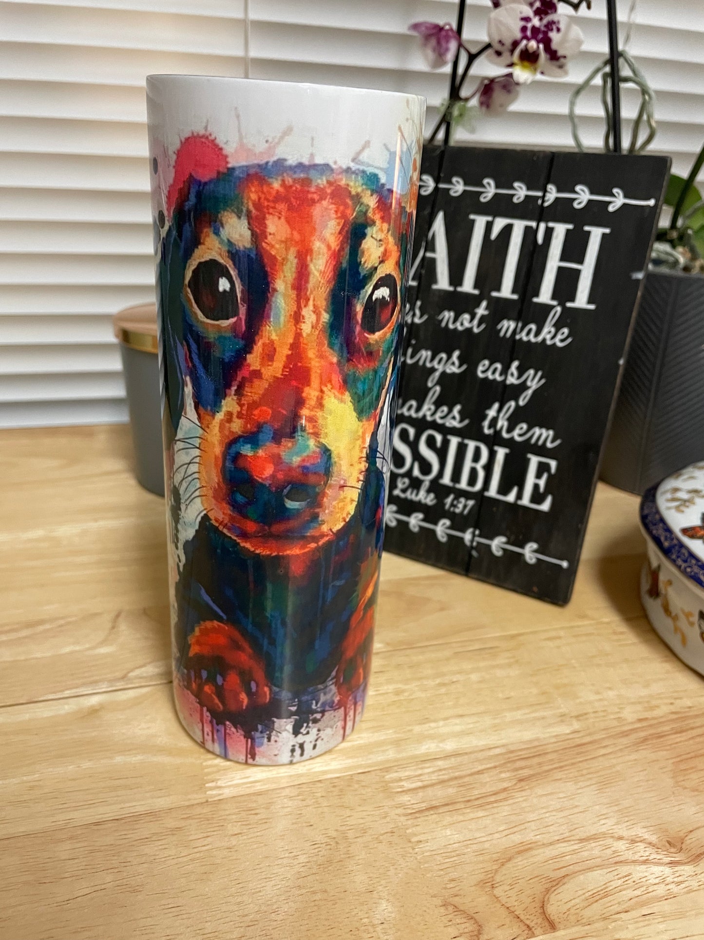 Weiner Dog Tumbler