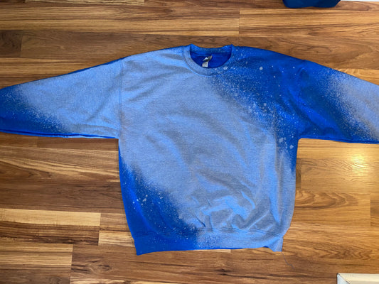 Create Your Own Sweatshirt (Side Bleach Design ~ 1 sided print)