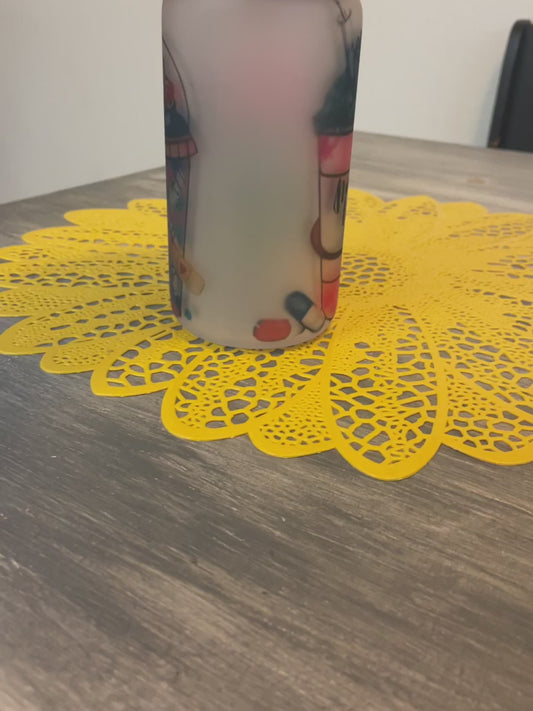 Nurse Glass Can Cup